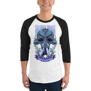 HVB Skull Raglan Shirt (Available in 4 Colors)