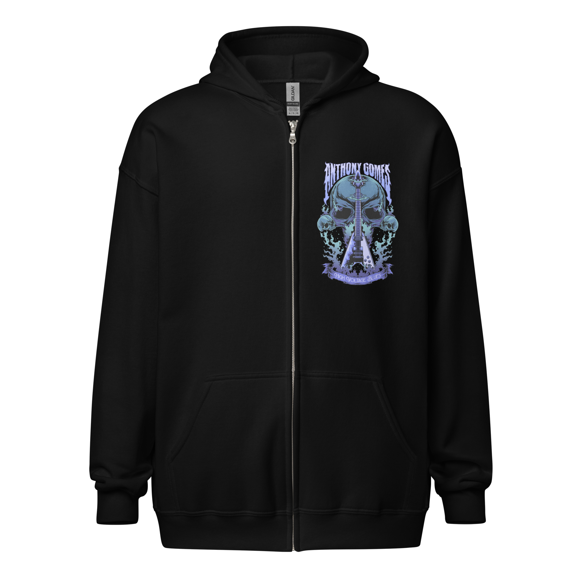Unisex HVB Fall Skull Hoodie (Available in 3 Colors)
