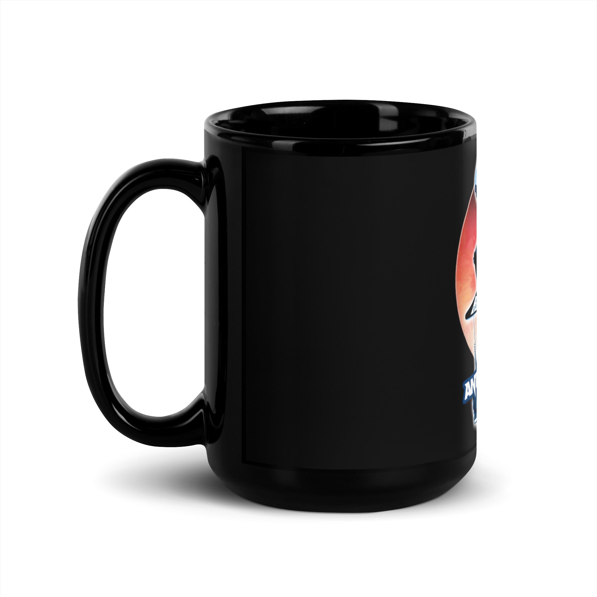 HVB Black Glossy Mug