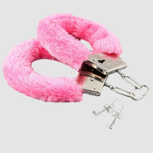 Fur Covered Handcuffs (Autographed) - Only 10 Left