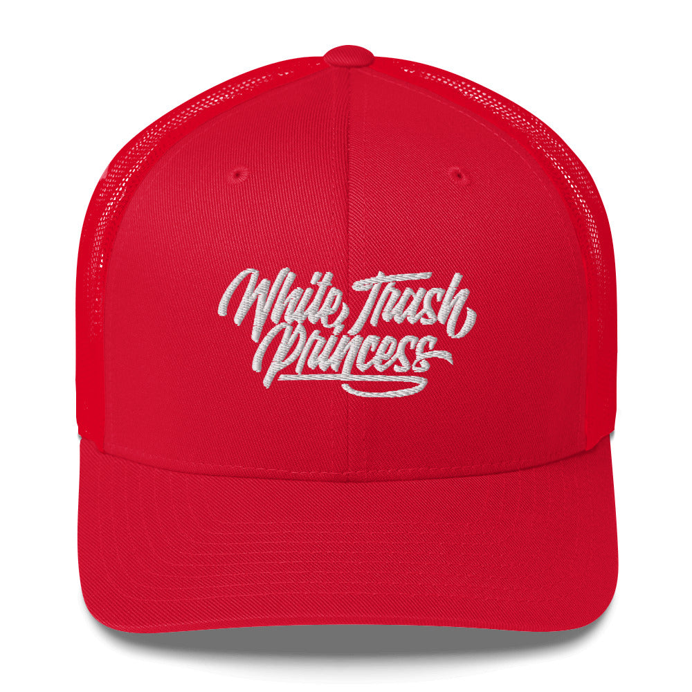 White Trash Princess Trucker Cap (Available in 6 Colors)