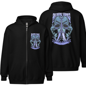 Unisex HVB Fall Skull Hoodie (Available in 3 Colors)