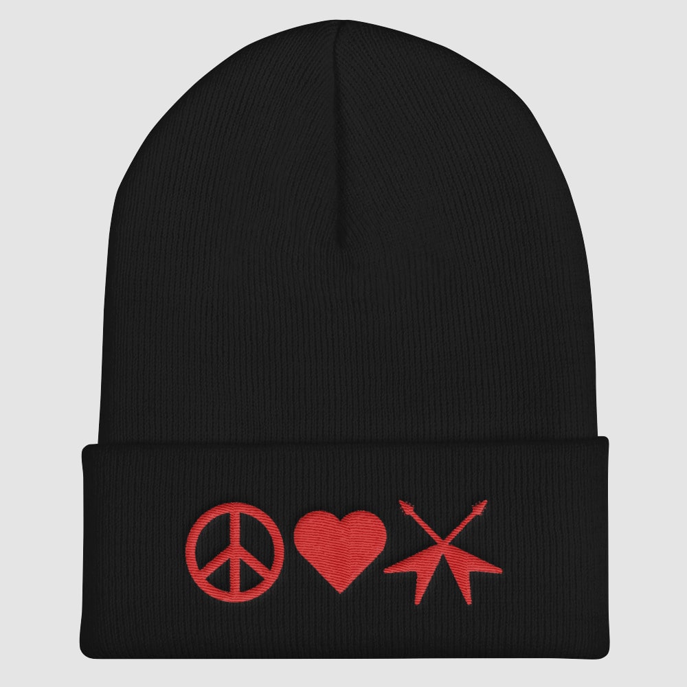PLLG Symbols Cuffed Beanie