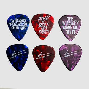 Anthony Gomes Custom Guitar Picks (Set of 3) - Only 7 Left!