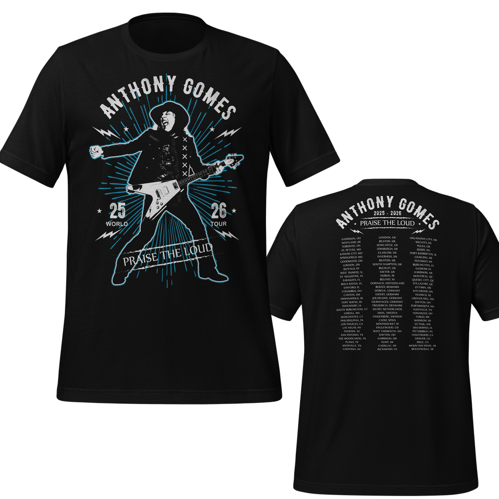 PTL Unisex Tour T-Shirt - Tour Dates On Back (S - 2XL)