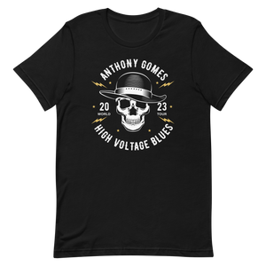 Skull Hat Unisex T-Shirt (S - 5XL)