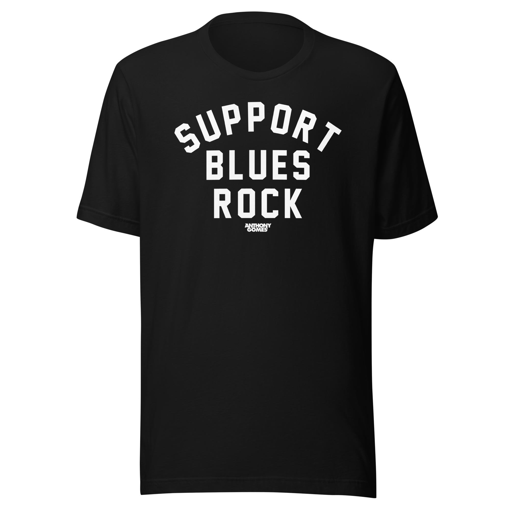 Support Blues Rock Unisex T-Shirt - Available in 4 Colors (S-5XL)