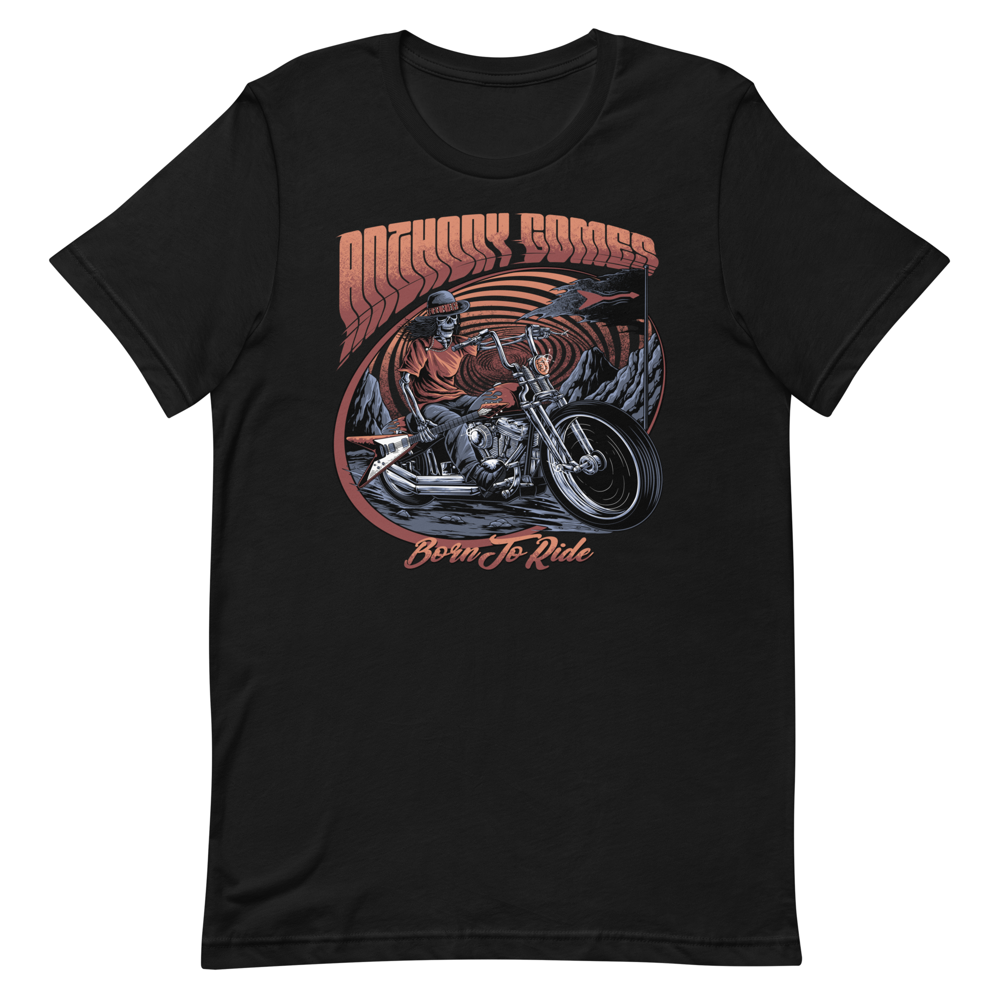 Born To Ride Unisex T-Shirt - Available in 4 Colors (XS-5XL)