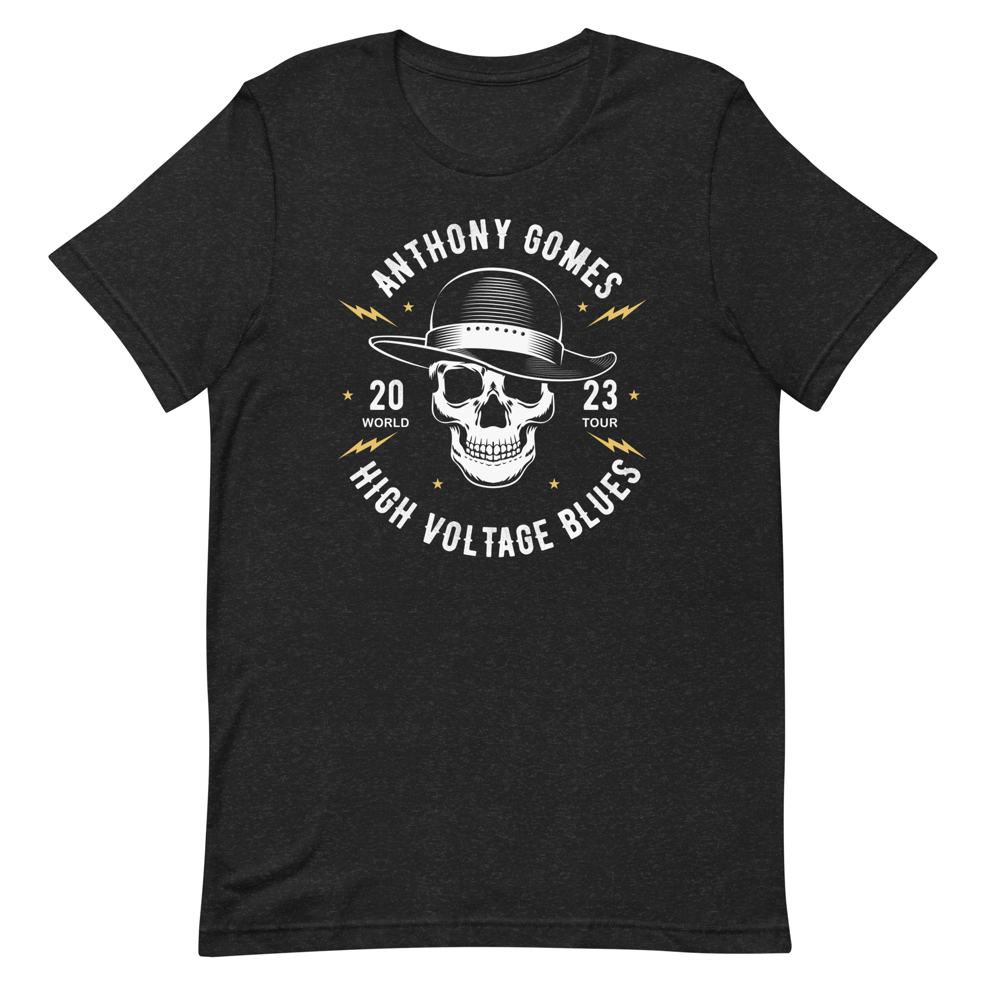 Skull Hat Unisex T-Shirt (S - 5XL)