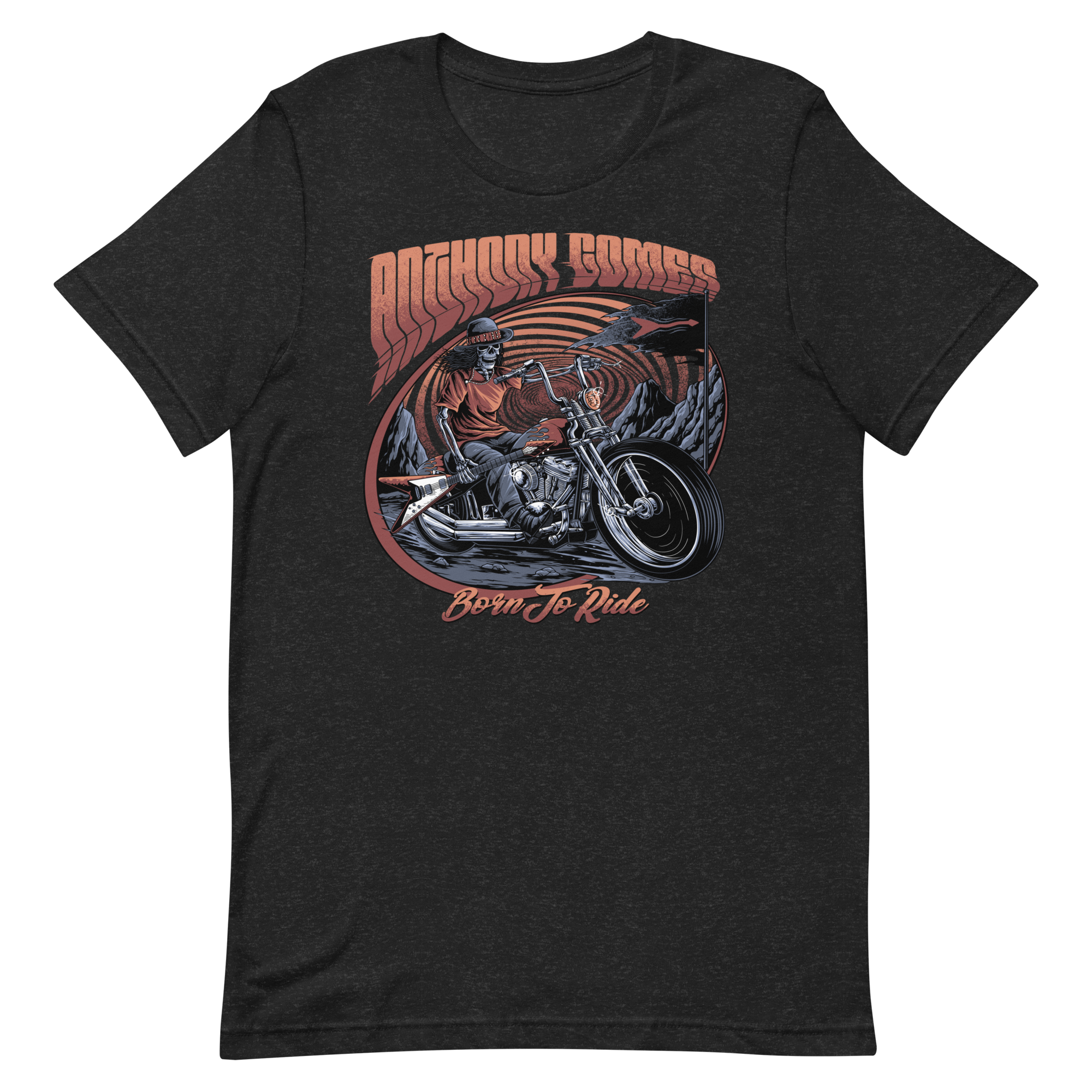 Born To Ride Unisex T-Shirt - Available in 4 Colors (XS-5XL)