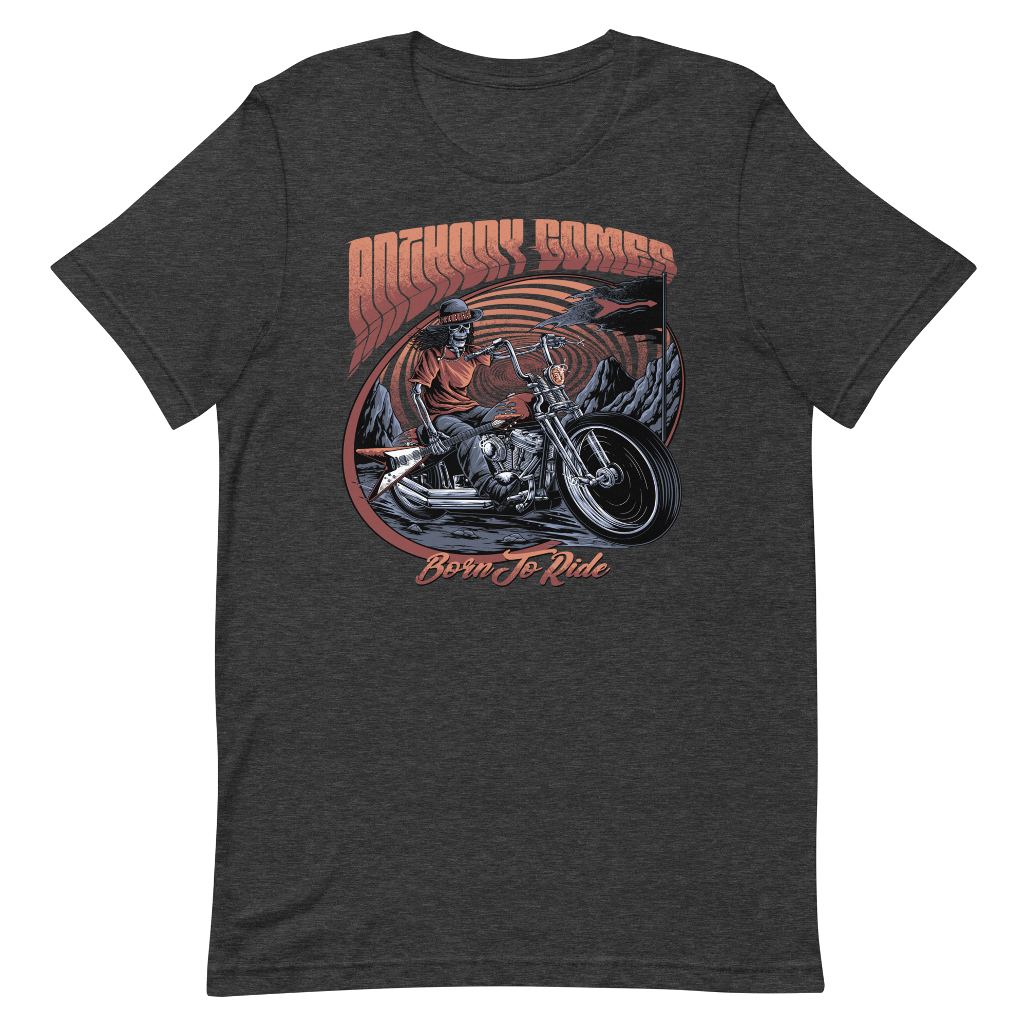 Born To Ride Unisex T-Shirt - Available in 4 Colors (XS-5XL)