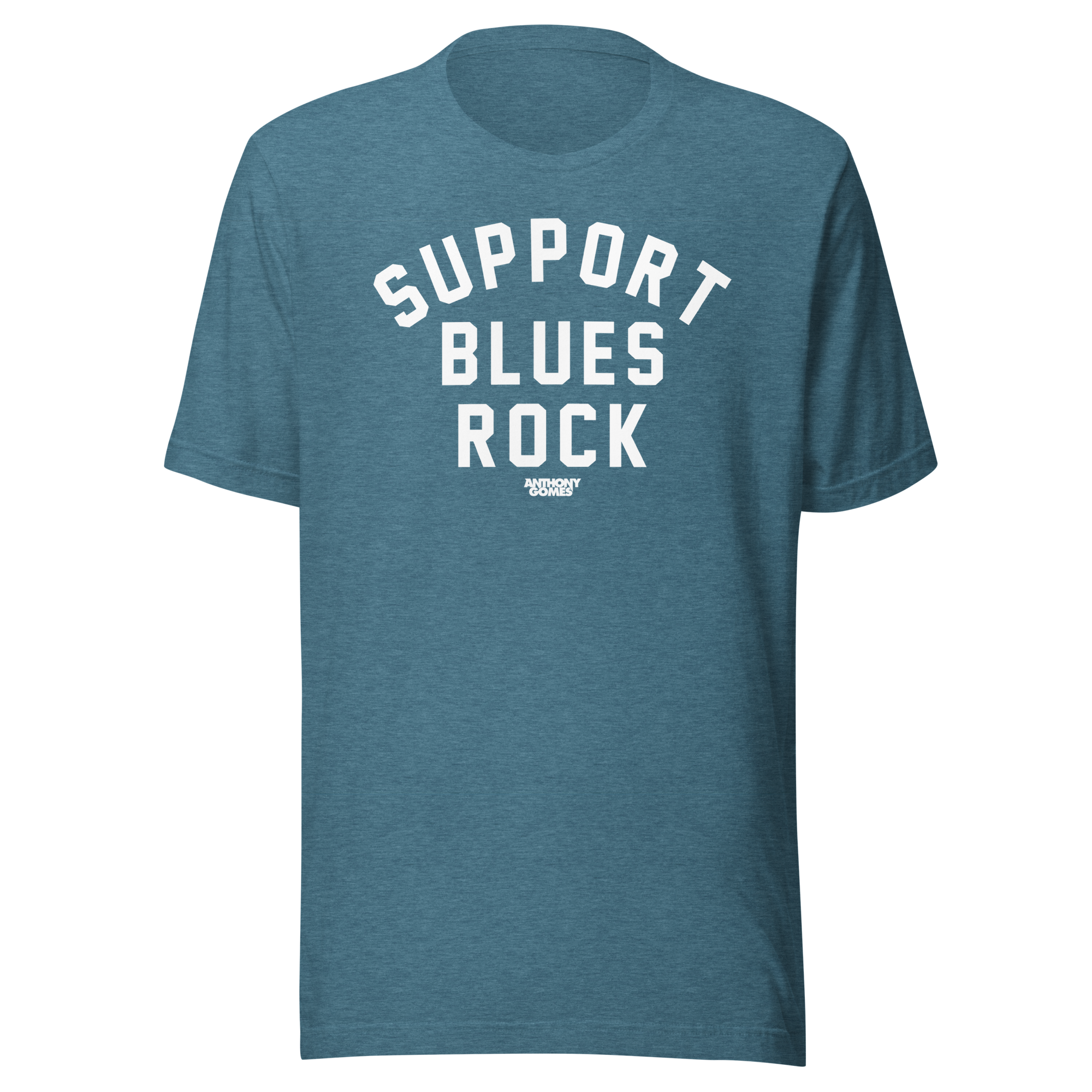 Support Blues Rock Unisex T-Shirt - Available in 4 Colors (S-5XL)