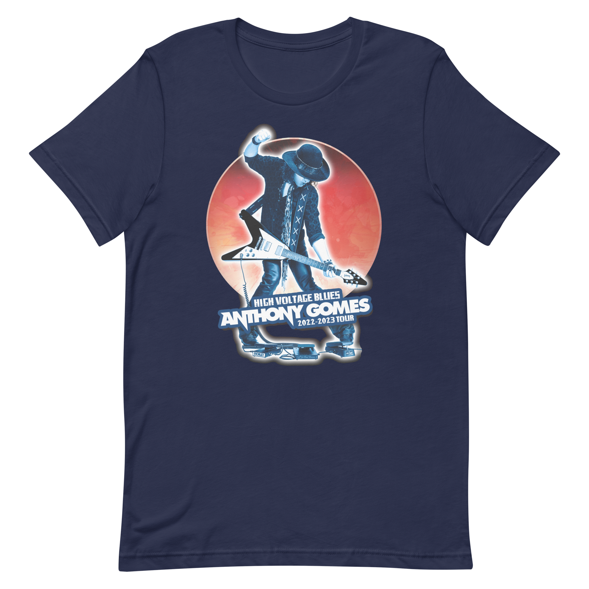 High Voltage Blues Tour Unisex T-Shirt - Available in 3 Colors (XS-5XL)