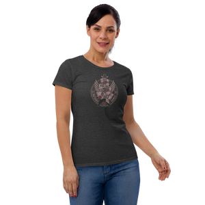 Women's HVB Crest Fashion Fit T-Shirt - Available in 3 Colors (S-2XL)