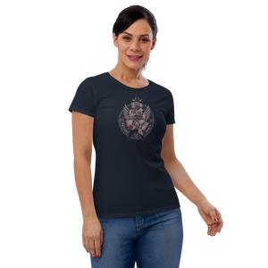 Women's HVB Crest Fashion Fit T-Shirt - Available in 3 Colors (S-2XL)