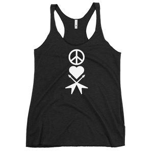 Women's PLLG Icons Racerback Tank (Available in 7 Colors)