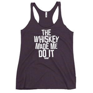 Women's 'The Whiskey' Racerback Tank (Available in 8 Colors)