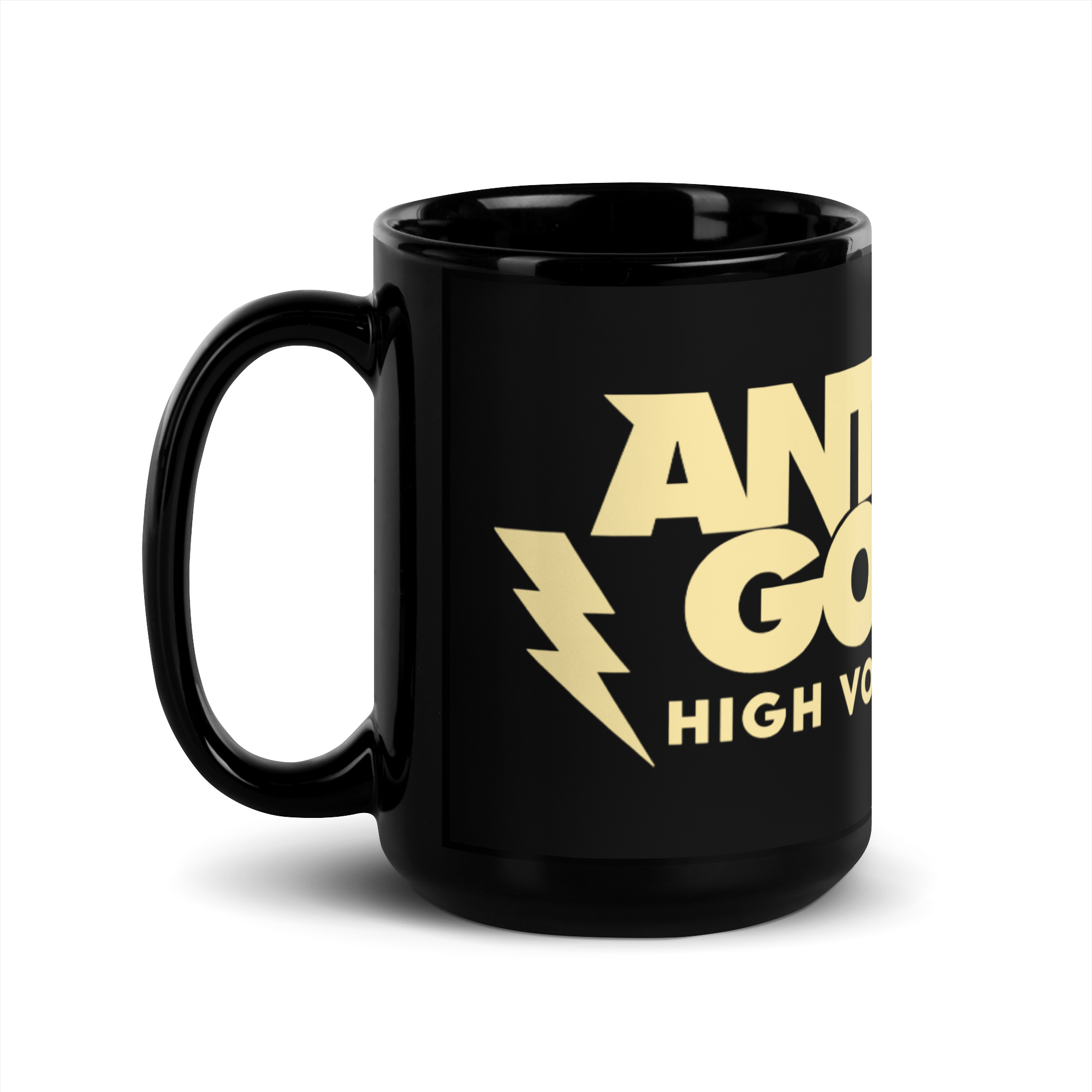 AG HVB Logo Black Glossy Mug