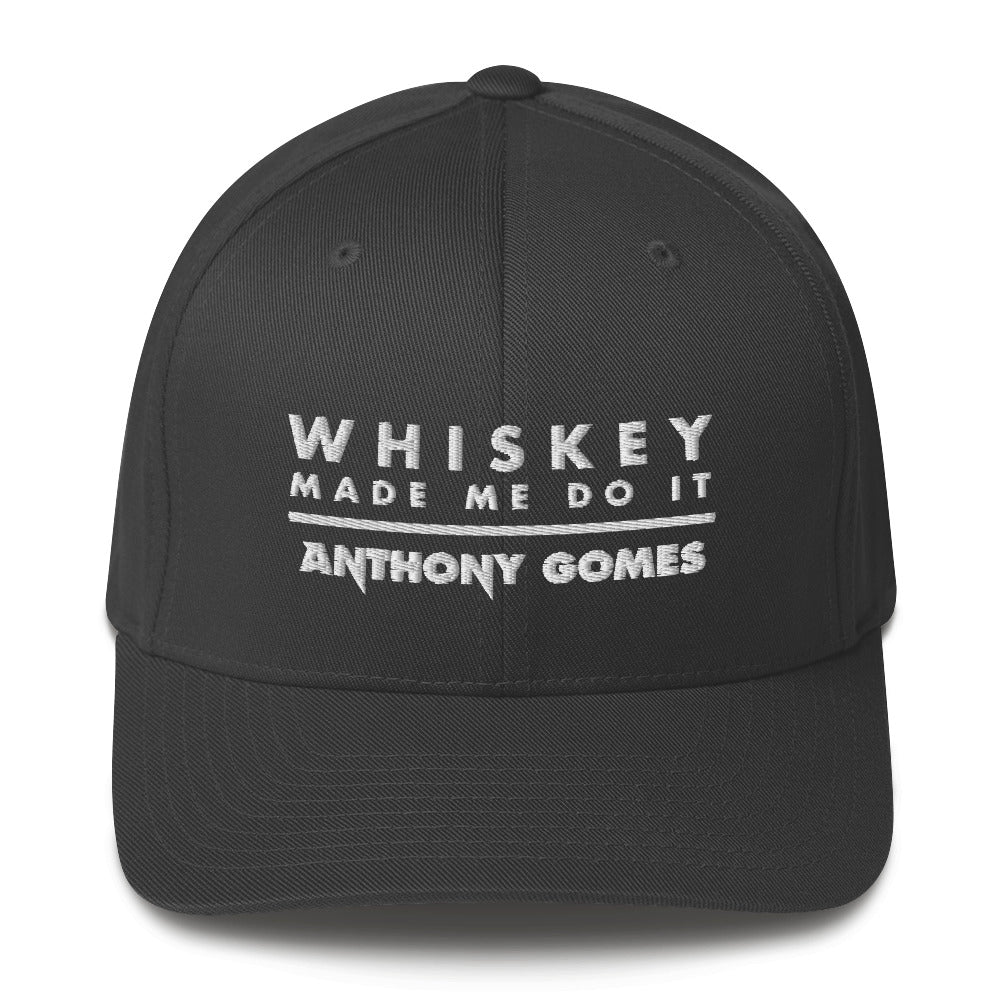 The Whiskey Made Me Do It Structured Twill Cap (Available in 6 Colors)