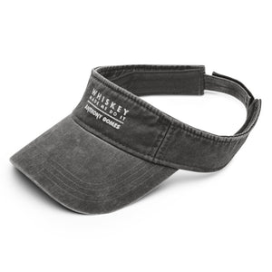 The Whiskey Made Me Do It Denim Visor (Available in 3 Colors)
