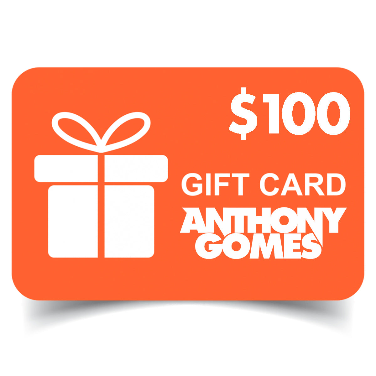 Anthony Gomes Official Store E-Gift Card ($10, $25, $50, $100)