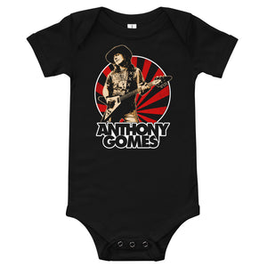 Anthony Gomes Red Rays Baby One Piece