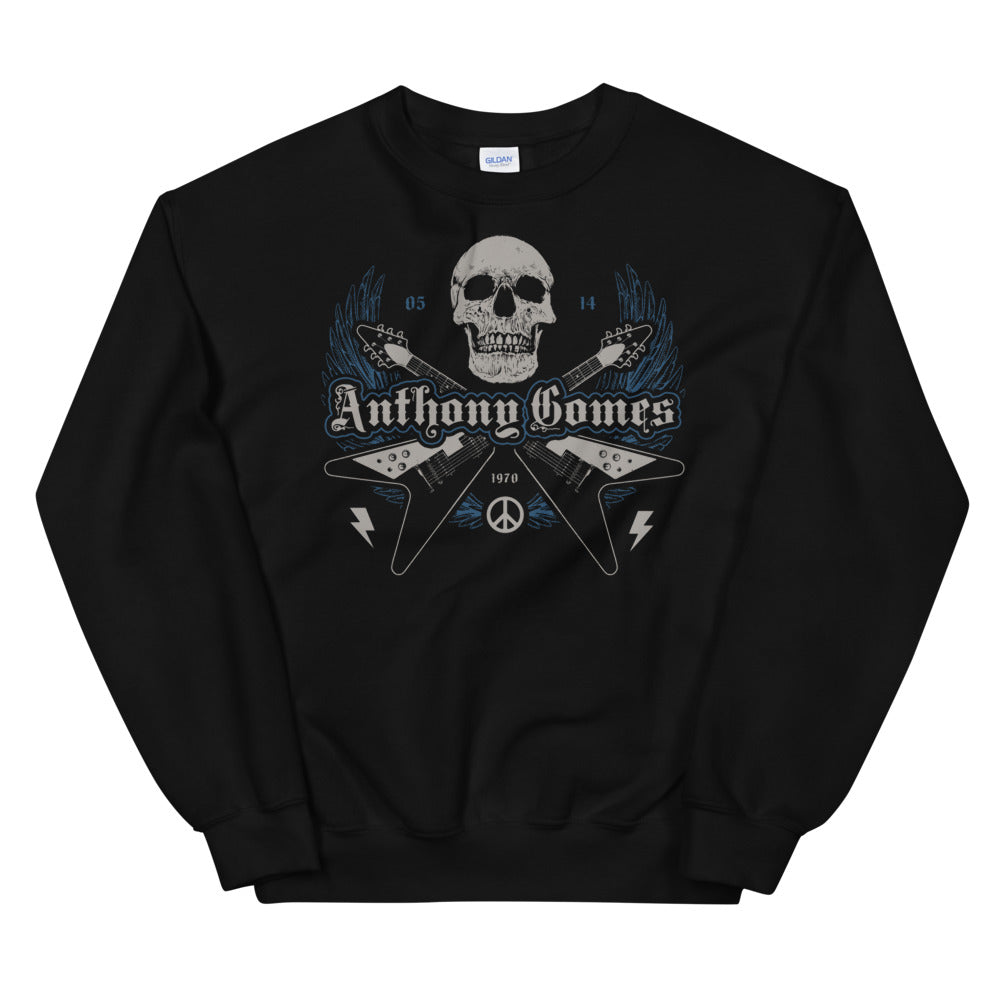 Anthony Gomes Skull Blues Unisex Sweatshirt