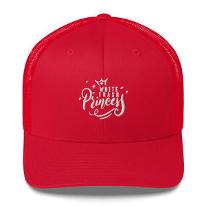 White Trash Princess Trucker Cap (Available in 6 Colors)