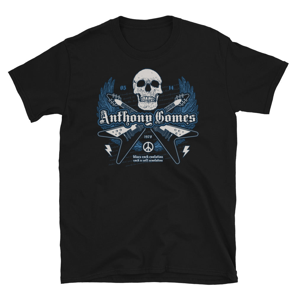 Skull Blues Unisex T-Shirt