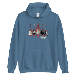 5 Guitars Unisex Hoodie (Available in 5 Colors)