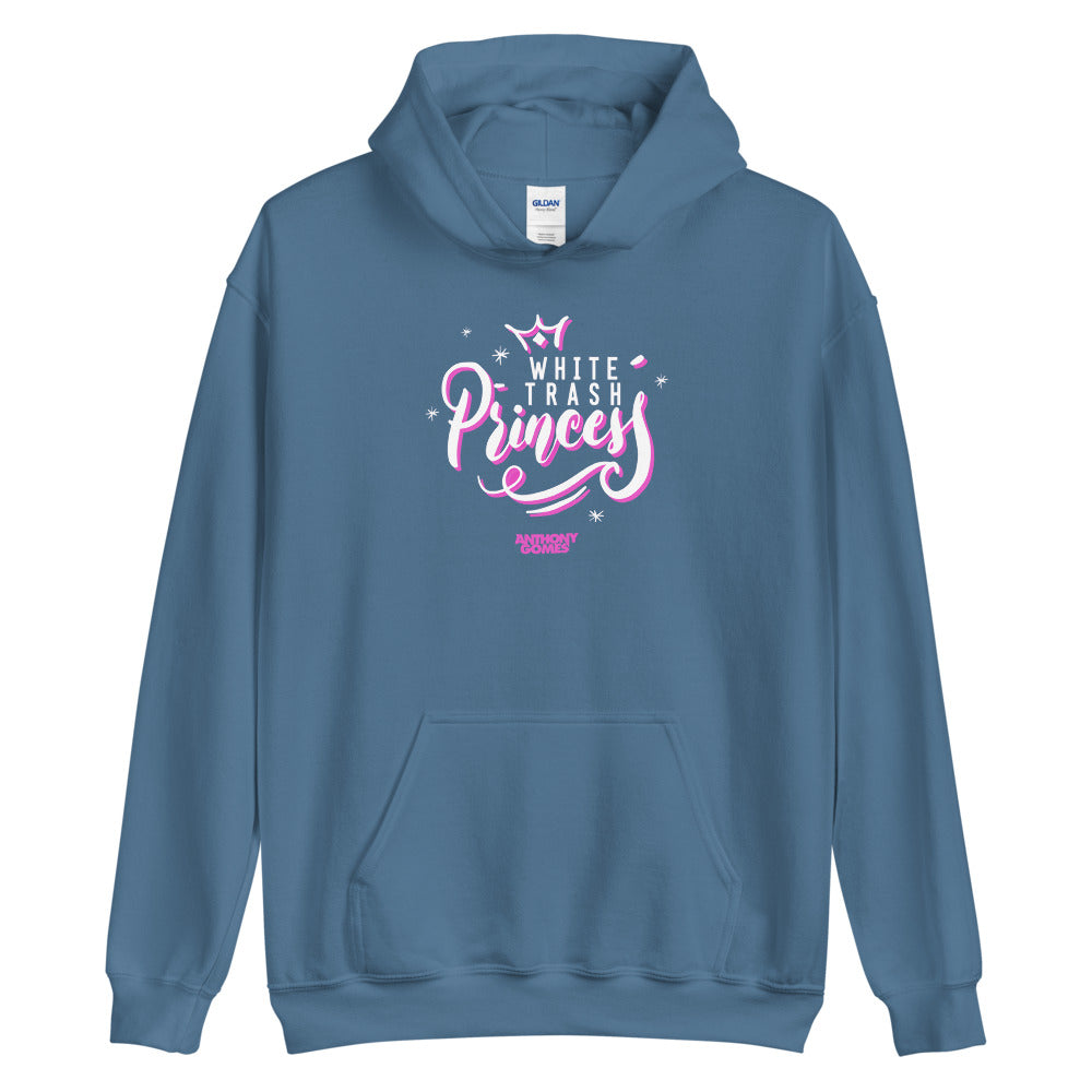 White Trash Princess Unisex Hoodie (Available in 5 Colors)