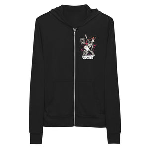 PLLG Guitar Explosion Unisex Zip Hoodie (Available in 2 Colors)
