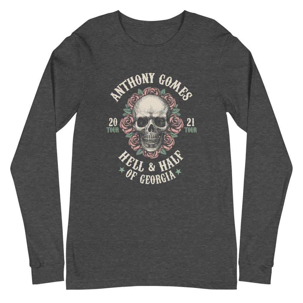 Hell & Half Of Georgia Unisex Long Sleeve Tee (Available in 3 Colors)