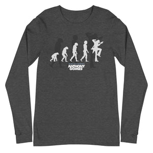 Blues Rock Evolution Unisex Long Sleeve Tee (Available in 4 Colors)